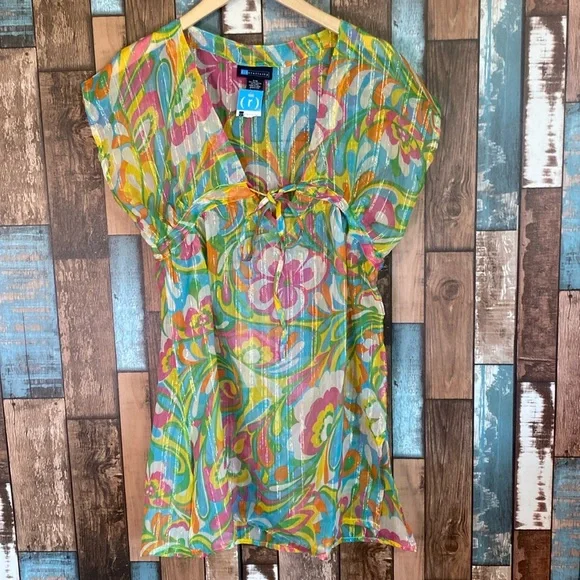 Relativity floral retro swim cover - Picture 1 of 16